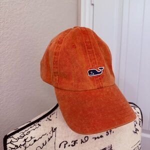 Vineyard Vines Garmet Washed Coral baseball hat
